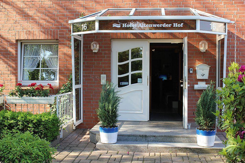 Hotel Altenwerder Hof Hamburg-Harburg Exteriör bild
